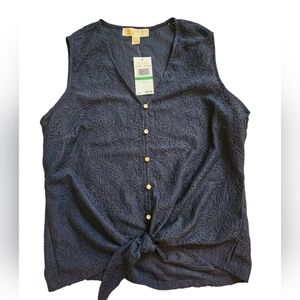 Michael Kors Midnight Blue Top